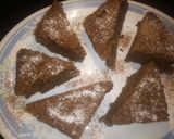 A picture of step 8 of Eggless Chocolate date and walnut cake.