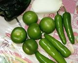 A picture of step 1 of Enchiladas Suizas (My Style).