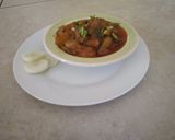 A picture of step 7 of Potato Mushroom Curry.