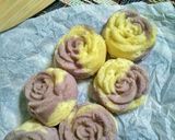 Foto langkah ke 8 dari resep Bolu kukus mawar lembut irit telur.