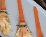 Foto del paso 5 de la receta: Escobas para brujas saludables 🧙🏻‍♀️ 🧹 🎃 😅