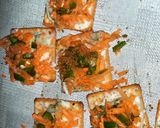 A picture of step 3 of Cheese Crackers Canapés.