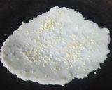 A picture of step 2 of Riceflour Bhakri.