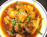 Hình bước làm 5 của món Heo viên xốt gochujang