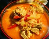 Foto langkah ke 5 dari resep Gulai Rebung Ayam.