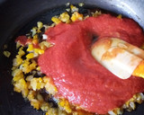 Foto del paso 4 de la receta: Noodles con calabacín y atún en conserva