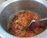 A picture of step 1 of Chana teh wali biryani.