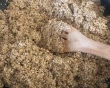 A picture of step 3 of Sesame Seed Snaps.