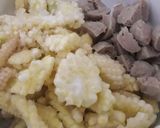 Foto langkah ke 1 dari resep Tumis bakso putren (jagung muda).