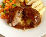 Foto langkah ke 7 dari resep Cizzy steak burger.