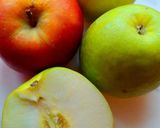 A picture of step 1 of Apple Pie with Custard.