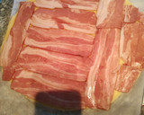 Foto del paso 1 de la receta: Hojaldre relleno de queso y bacon