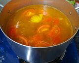 Hình bước làm 3 của món Lẩu đầu cá bớp chua cay