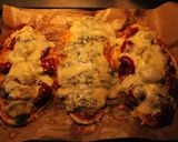 Foto del paso 9 de la receta: Lenguas de alondra en aspic....aaah, pizzas-setas