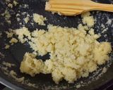 A picture of step 2 of Coconut Ladoo with Rabri.