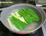 Hình bước làm 5 của món Gà Luộc Ăn Cùng Hẹ 닭백숙