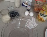 Foto del paso 1 de la receta: Budín integral de arándanos