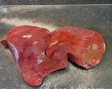 A picture of step 1 of Lamb Liver and Peppers Stir Fry:.