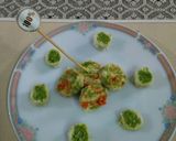 A picture of step 9 of #Pinwheel roll sandwich#wraps.