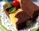 Foto langkah ke 12 dari resep 375. Bolu Kukus Coklat Marble.