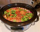 A picture of step 3 of Rockin' Bockin' Texan Ranchero Beans.
