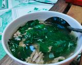 Hình bước làm 4 của món Canh rau ngót nấu thịt bò
