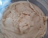 Áfonyás karamelltorta"félpucéran" gluténmentesen recept fázis 9 fotója