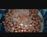 A picture of step 2 of Chana chat.