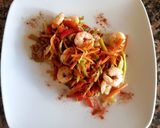 Foto del paso 6 de la receta: Camarones con vegetales salteados al wok. #paraprincipiantes