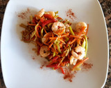 Foto del paso 6 de la receta: Camarones con vegetales salteados al wok. #paraprincipiantes