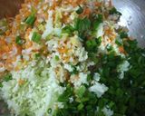 A picture of step 1 of Mix veg pakoda.