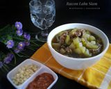 Foto langkah ke 5 dari resep Rawon Labu Siam/Manisa.