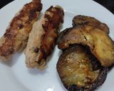 Foto del paso 6 de la receta: Pinchos de pollo con berenjenas salteadas teriyaki🍗🥙🧆