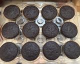 A picture of step 3 of Devils Food Cupcakes.