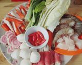 Foto langkah ke 4 dari resep Suki kuah tomyum (asem2 segerrr).