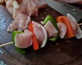 Foto del paso 1 de la receta: Pollito con Verduras en Brochettes con Reducción de Cítricos