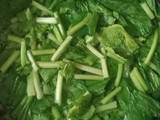 Sayur bening sawi hijau