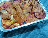 A picture of step 3 of Mutton Raan.