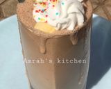 A picture of step 6 of Banana and chocolate smoothie.