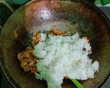 Foto langkah ke 3 dari resep Nasi bakar ayam suir kemangi.