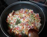 Foto del paso 4 de la receta: Guiso de contramuslo de pollo con menestra y papas fritas
