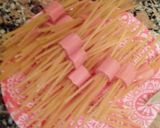 Foto del paso 1 de la receta: Bocaditos de salchichas y fideos