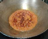 A picture of step 4 of Falahari Matar Paneer..