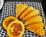 Foto langkah ke 4 dari resep Pancake dan waffle simpel dan enak.