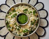 A picture of step 9 of Sabudana Khichdi.