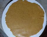A picture of step 6 of Swirl Mathri.