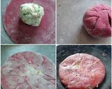 A picture of step 3 of Paneer Stuffed Beetroot / Spinach Paratha.