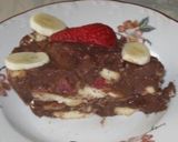 Kekszes-Gyümölcsös pudingtorta recept fázis 3 fotója