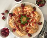 સ્ટ્રોબેરી સ્ટાર બ્રેડ(strawberry star bread recipe in Gujarati) રેસીપી સ્ટેપ7ફોટો