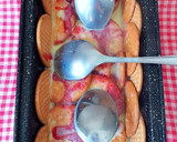 Foto del paso 7 de la receta: Pudin de galletas con fresas y flan instantáneo de vainilla